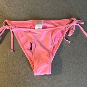NWT Wild Fable Pink Bikini Bottom with Side Ties